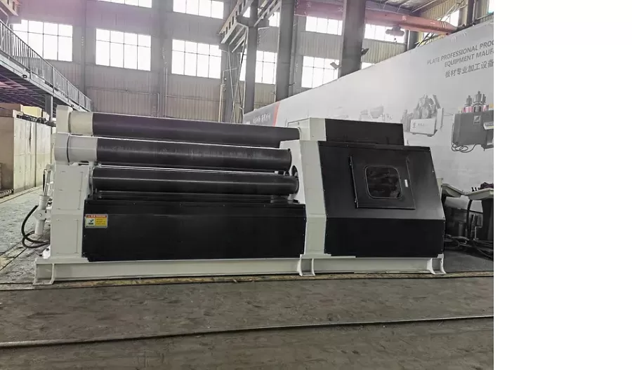 Четырехвалковый гидравлический вальцовочный станок STALEX W12-25x3000